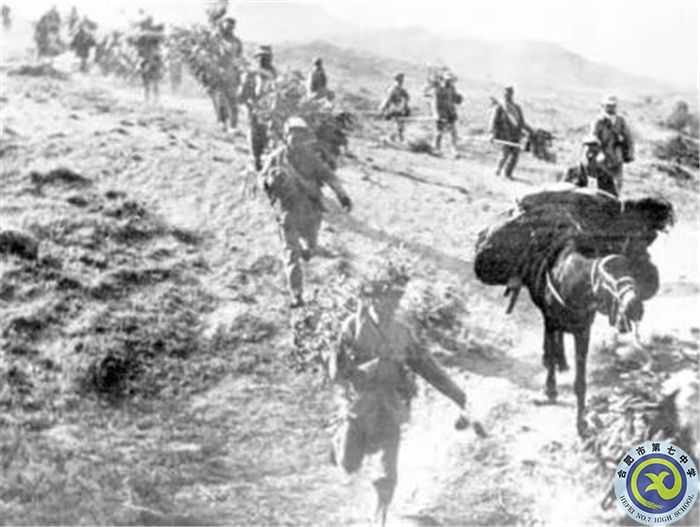 △孟良崮戰(zhàn)役中，我軍向孟良崮急速進(jìn)軍.jpg
