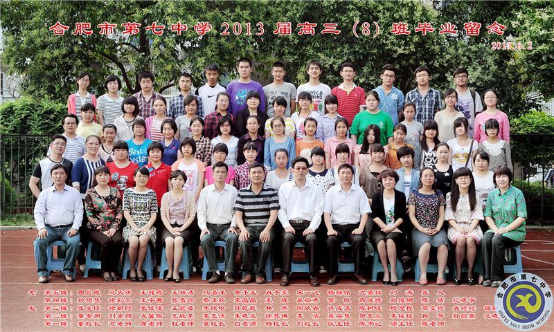 合肥七中2013屆高三年級師生合影(圖9)