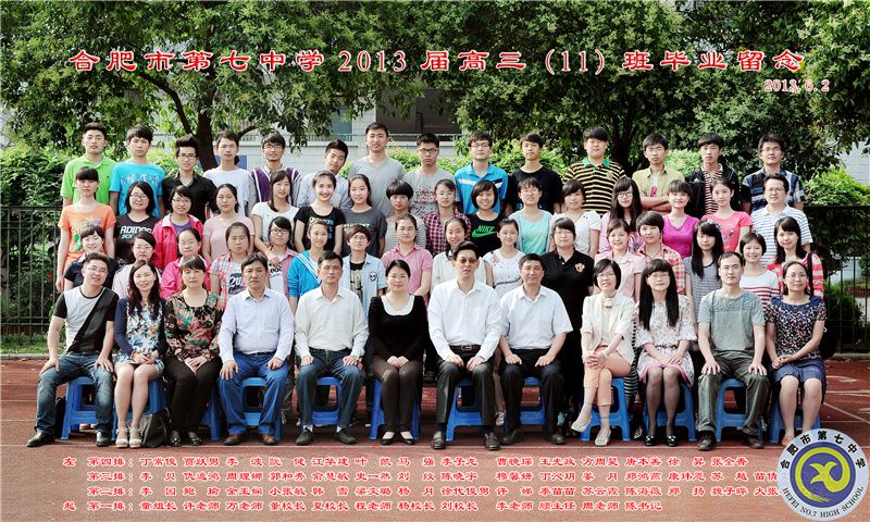 合肥七中2013屆高三年級師生合影(圖12)